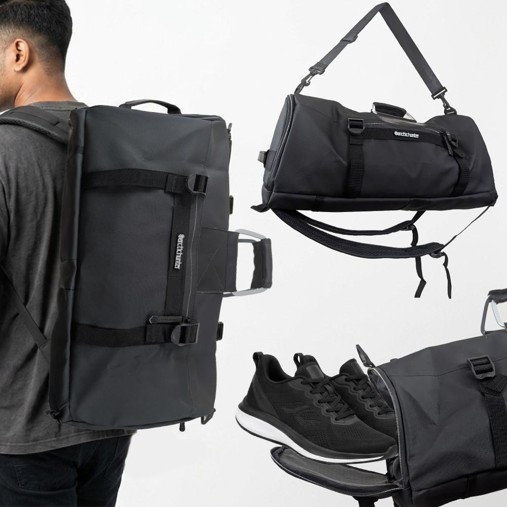 GearBaz Convertible Bag in black — premium travel and gym bag for Bangladesh